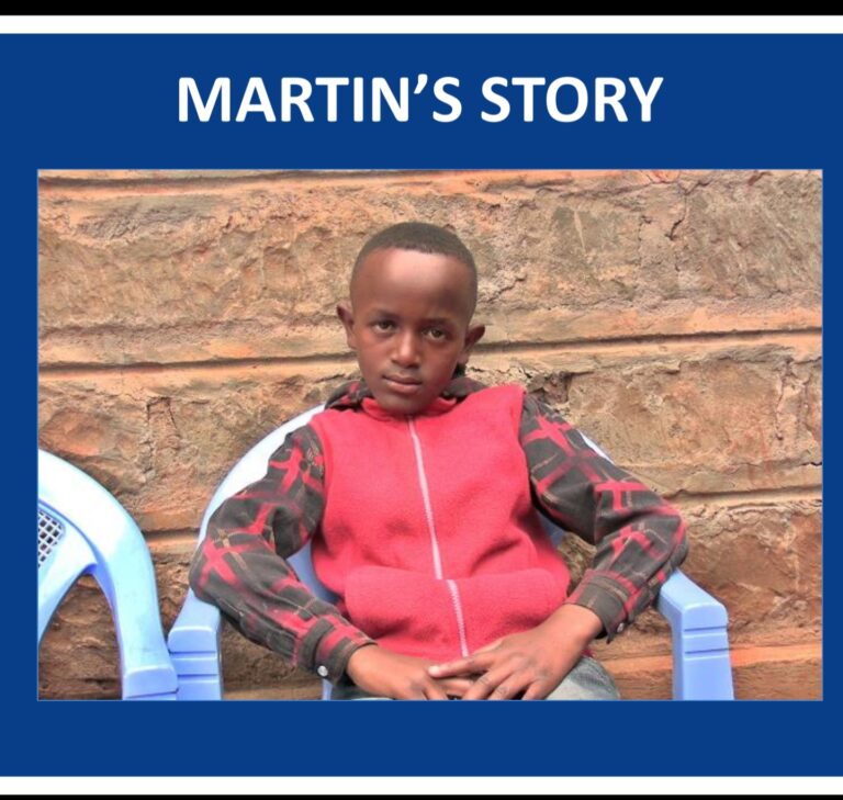 Martin, a student supported by the foundation.